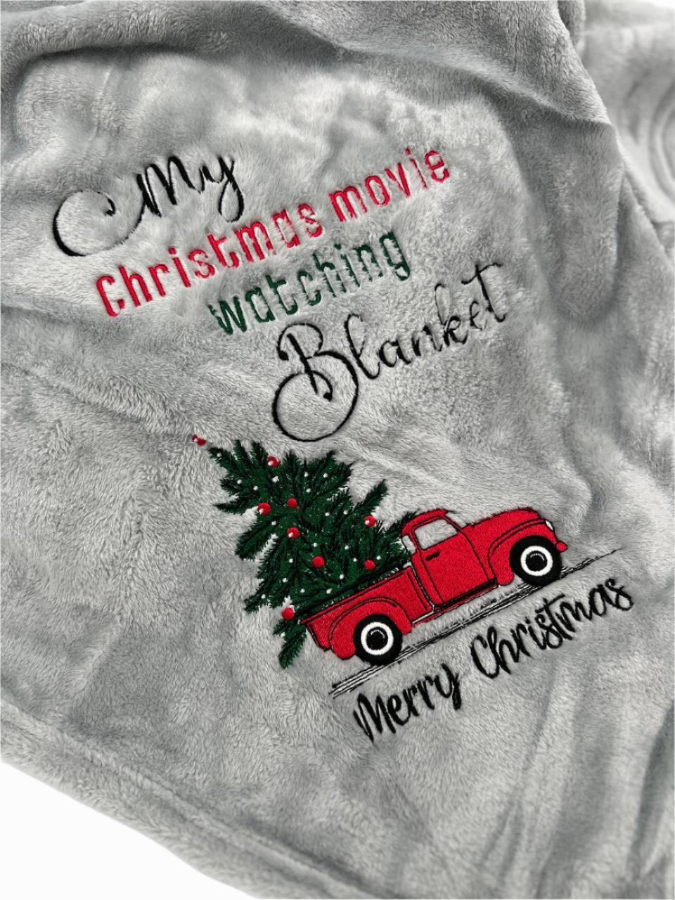 Cozy Christmas Blanket (Personalized)