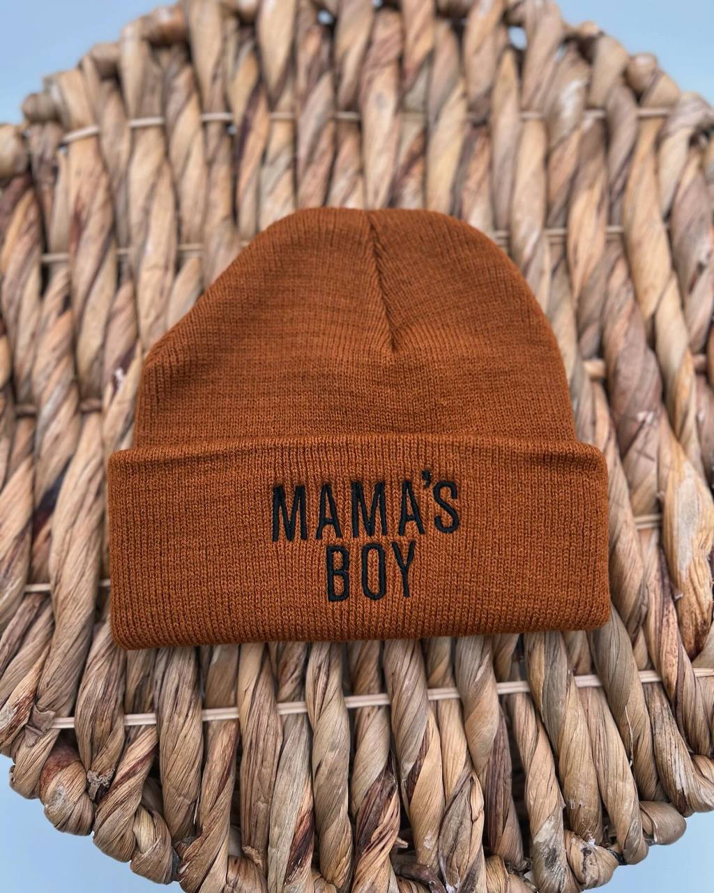 Mamas Boy Beanie Hat (Customizable)