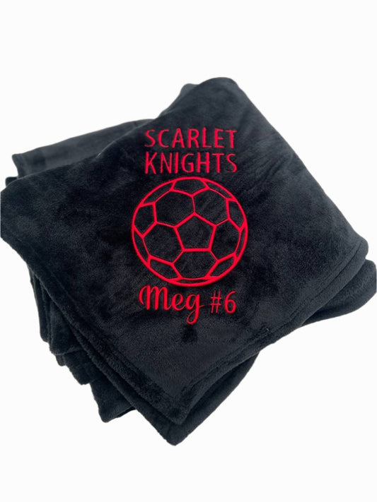 Soccer Blanket (Personalized)